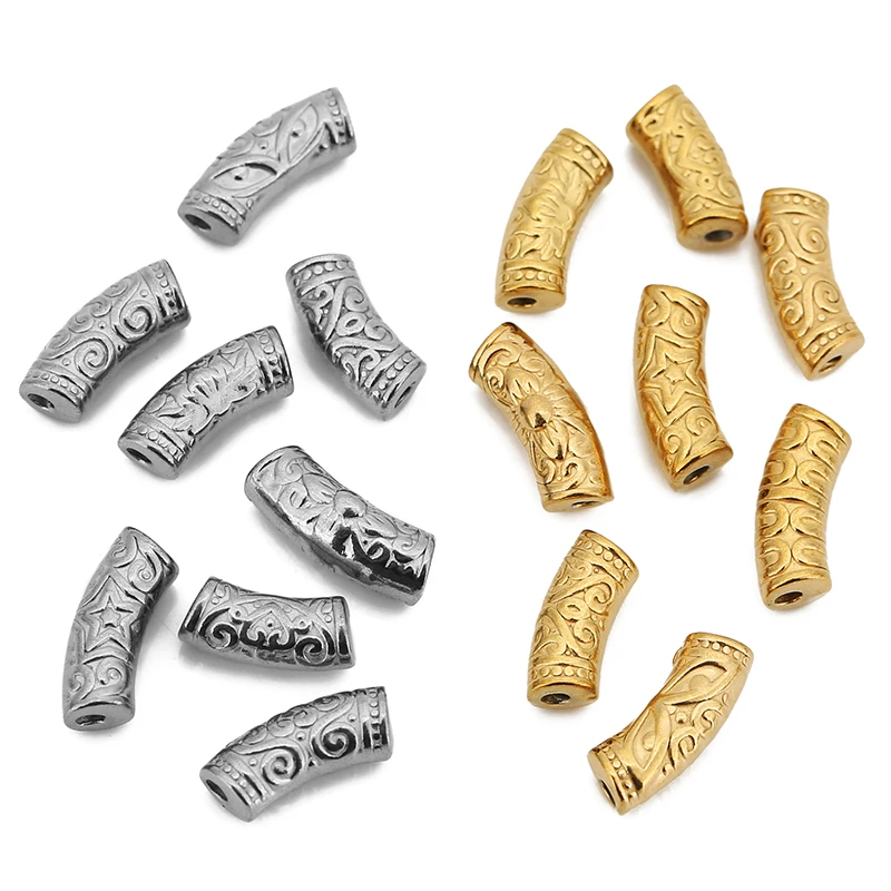 Водонепроницаемые теемы из нержавеющей стали с PVD-золотой 5 шт