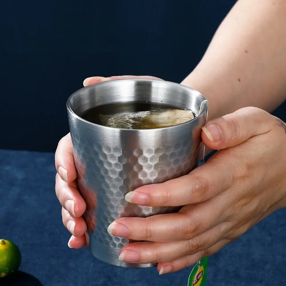 Пивная кружка из нержавеющей стали 304 чашки для воды анти-скалинг анти-падение