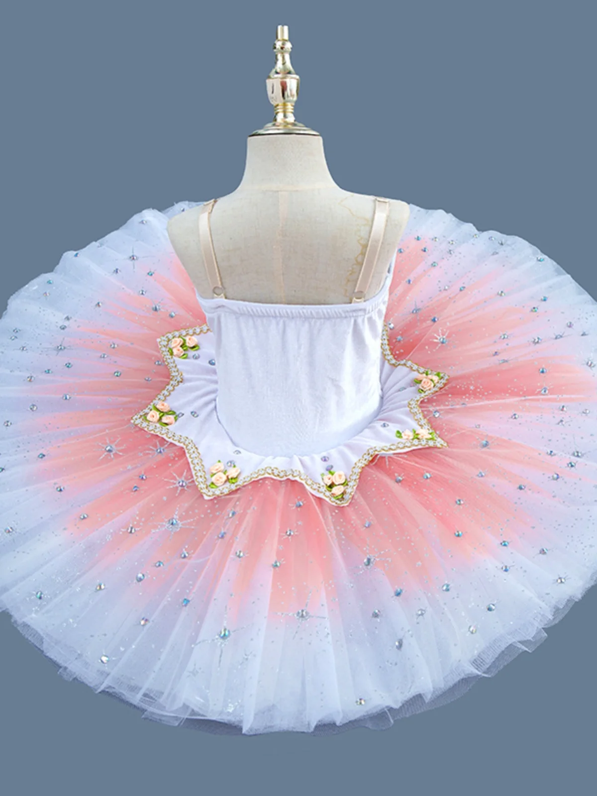 Балетное платье для детей белые профессиональные балетные пачки девочек