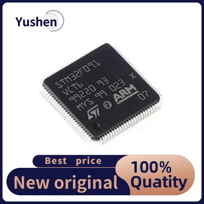 

Микроконтроллер STM32F091VCT6, инкапсулированный LQFP100, новый и оригинальный