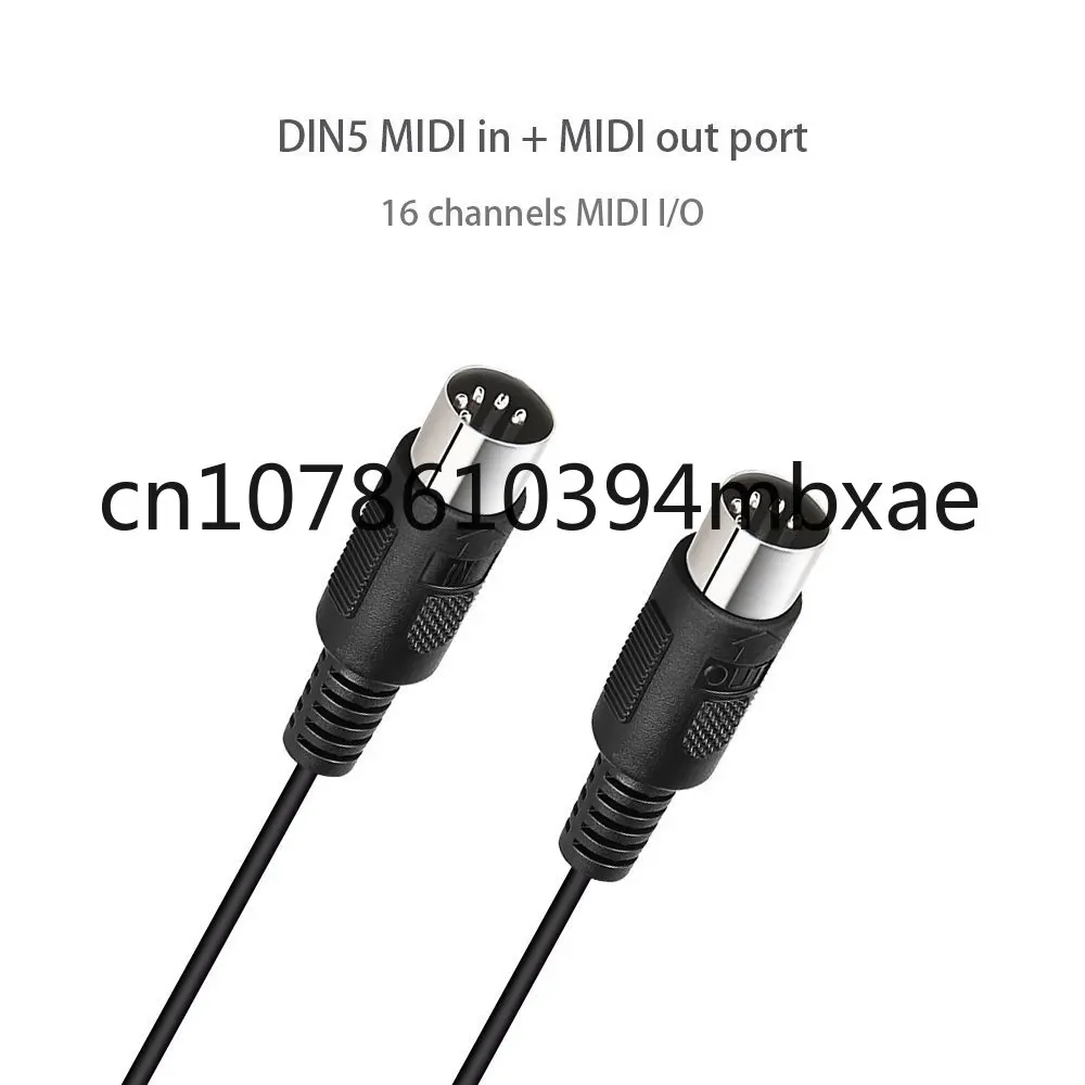 Пятиконтактный 5-контактный кабель миди-USB-C Type-C для миди-линии Android Apple