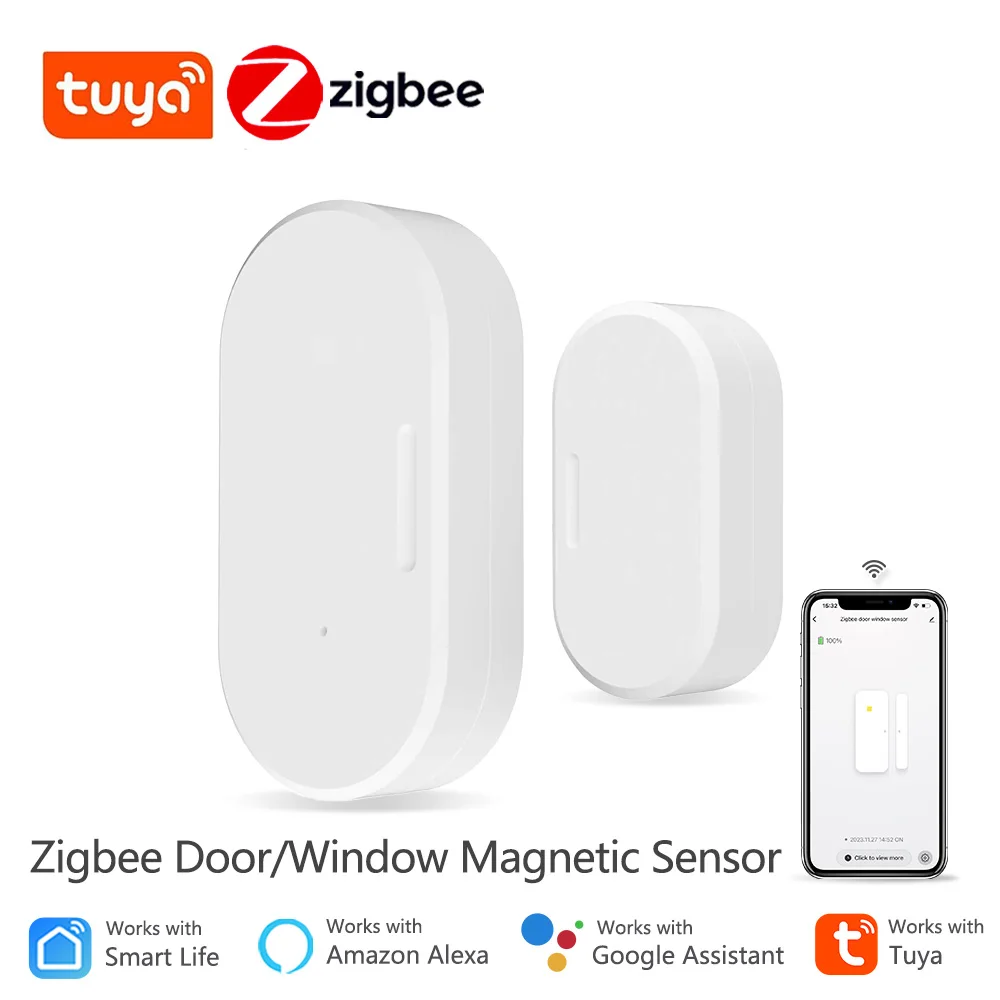 Магнитный Дверной Датчик Tuya Zigbee