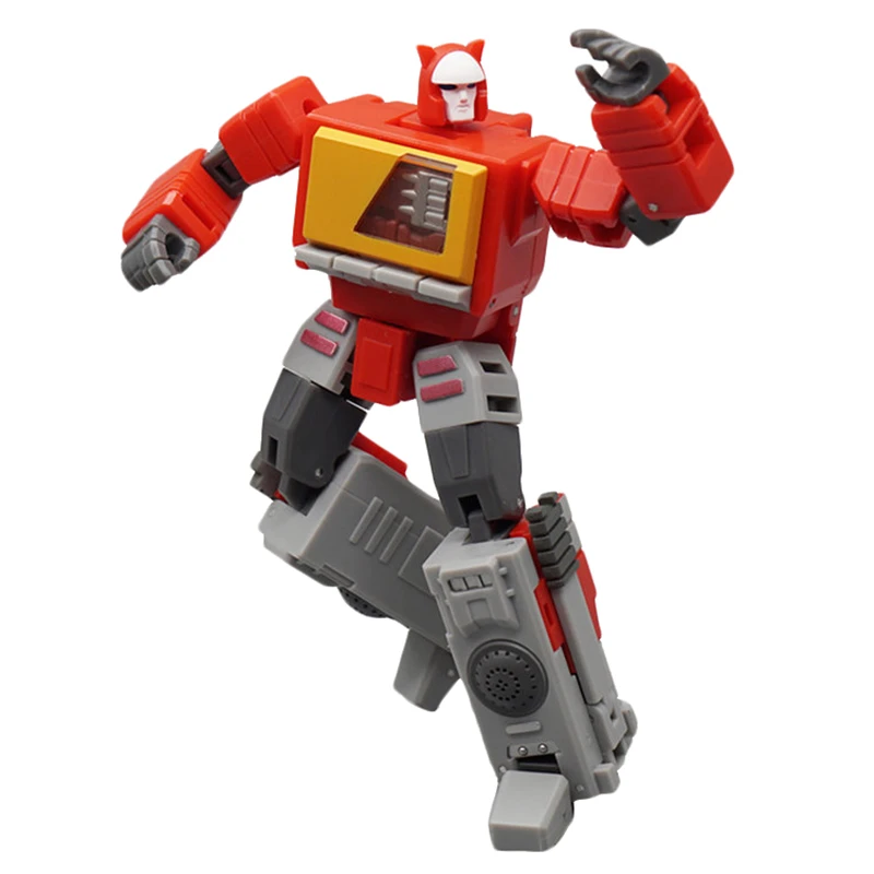 

MFT MF-49 MF49 G1 экшн-Фигурка-трансформер, игрушечный бластер, модель рекордера, 12 см, ABS-деформация, автомобильный робот, фигурка