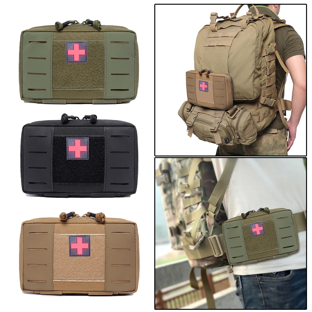

1000D Oxford Emergency Medical Kits Climbing Survival Bag Multifunctional for Camping Supplies Military Tactical Tool Bag