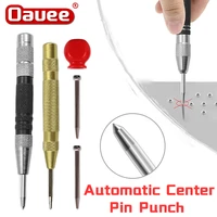 automatic center pin punch spring loaded marking adjustable starting holes tool wood press dent marker woodwork tool drill bit