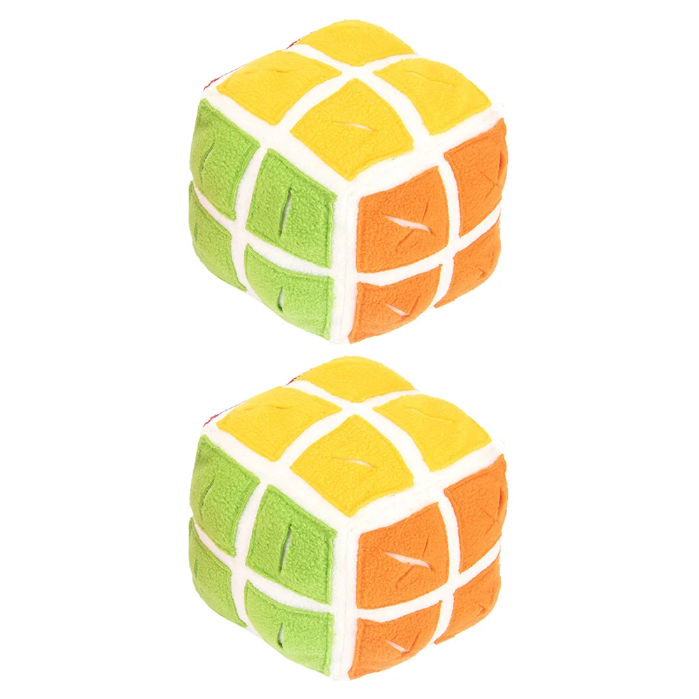 

2Pcs Dog Dice Toys Indoor Pet Interactive Toys Household Dog Sniffing Toys Pet Dog Supplies