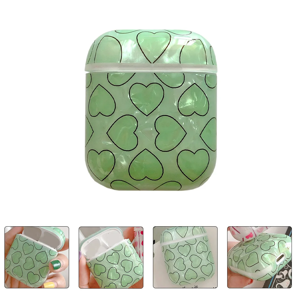 

1pc Chargeable Earphone Case Anti-fall Earphone Shell Compatible with AirPods1/2