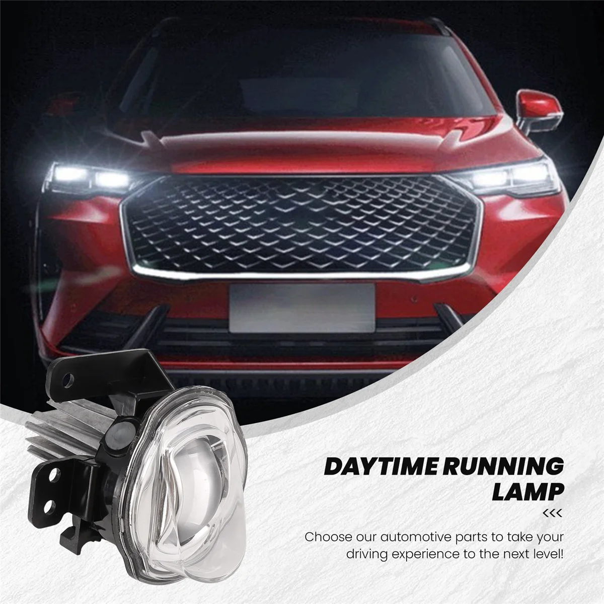 Передний бампер автомобиля дневные ходовые огни противотуманная фара в сборе
