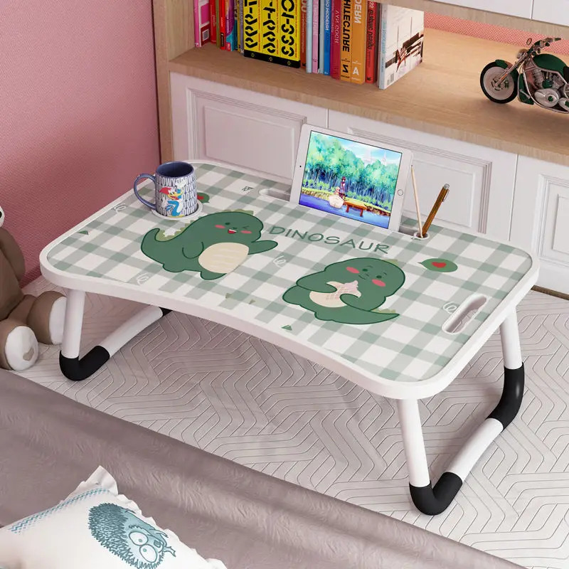 

AOLIVIYA Folding Table Bed Desk Foldable Laptop Table Study Table Multifunctional Folding Sofa Table