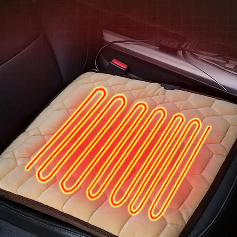 

Car Heating Seat Cover Front/rear Electric 12V Seat Protect Cushion Automobile Seat Cushion Protector Pad Car Universal Covers