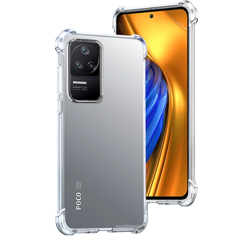 

Case on xiaomi poco f4 Phone Cases xiomi pocof4 gt f2 pro f3 f4gt f4 Shockproof Silicone Cover pocco poko f4 poco f4 Case
