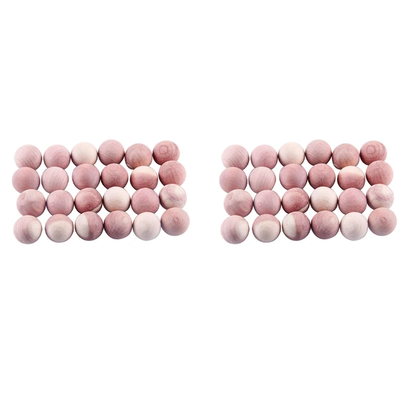 

48 шт. натуральные кедровые шарики, ароматические рандомные шарики для хранения одежды, ящик для шкафа, освежитель воздуха, аксессуары