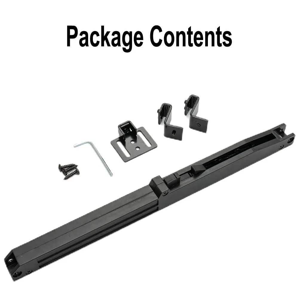 

Close American Barn Door Damping POM Material Buffer Damper Free Punching Damper Door Hardware Kit Mechanism Hot
