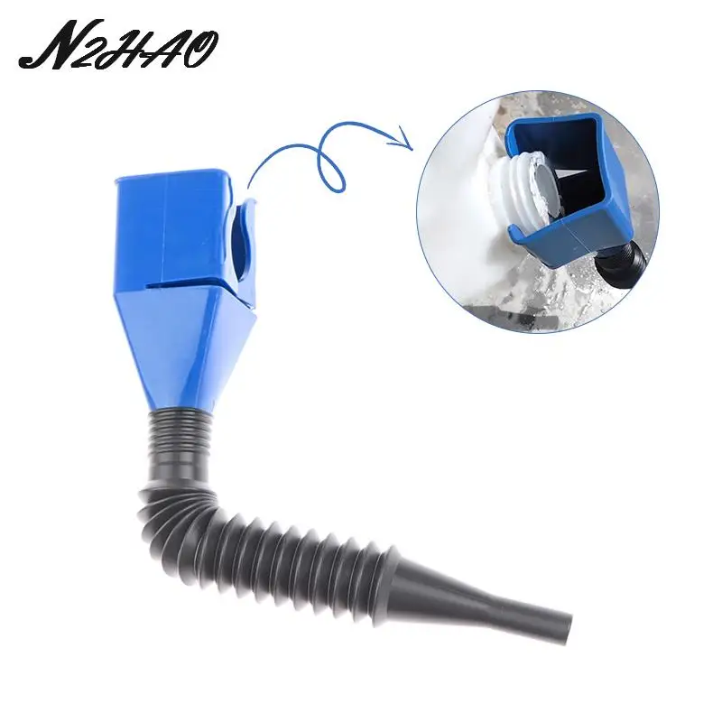 

Car Motorcycle Refueling Gasoline Engine Oil Funnel Filter Extension Pipe Hose Oil Change Oil Funnel Transfer Tool Accesories