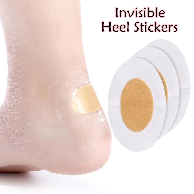 30pcs Gel Heel Protector Foot Patches Adhesive Blister Pads Heel Liner Shoes Stickers Pain Relief Plaster Foot Care Cushion Grip