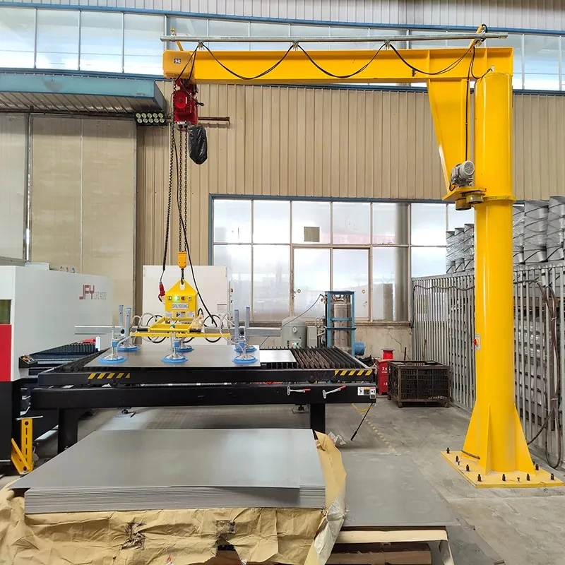 

Manufacturers can customize 500KG 1000KG Metal sheet vacuum lift lifter for sheet metal Plate suction crane