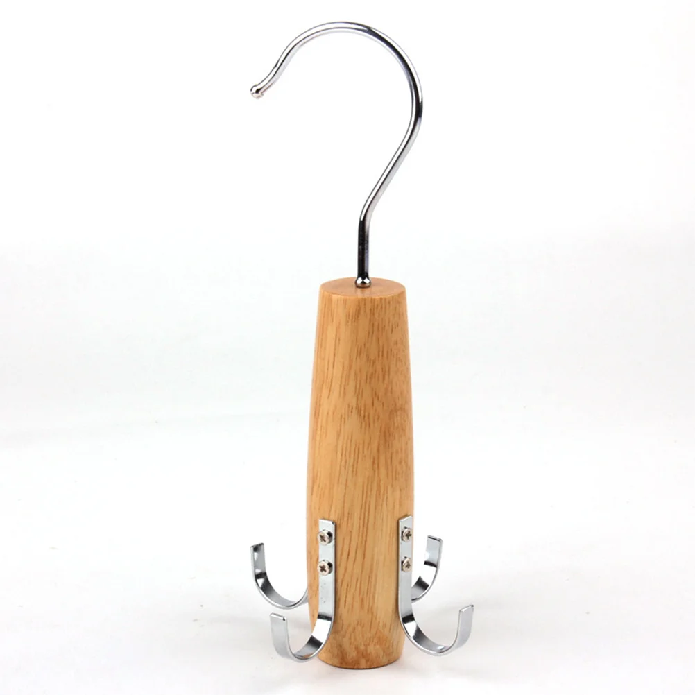 

Rack Hanger Tie Hooks Storage Organizer Towel Holder Closet Washcloth Purse Clips Scarves Hook Rotating Home Organization