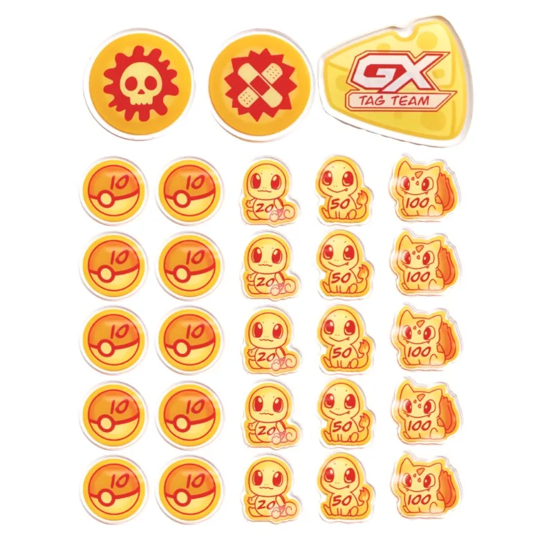 Счетчик повреждений Покемон Ptcg бисквит чармандер Сквиртл Бульбазавр Необычные