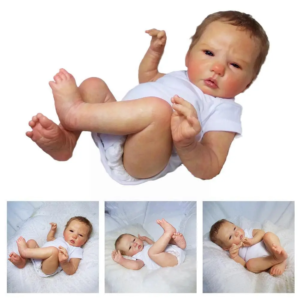 

49cm Already Ellie-sue Baby Hand Paint 3d Baby With Multiple Genesis Cute Skin Paint Layers Painting S2l5