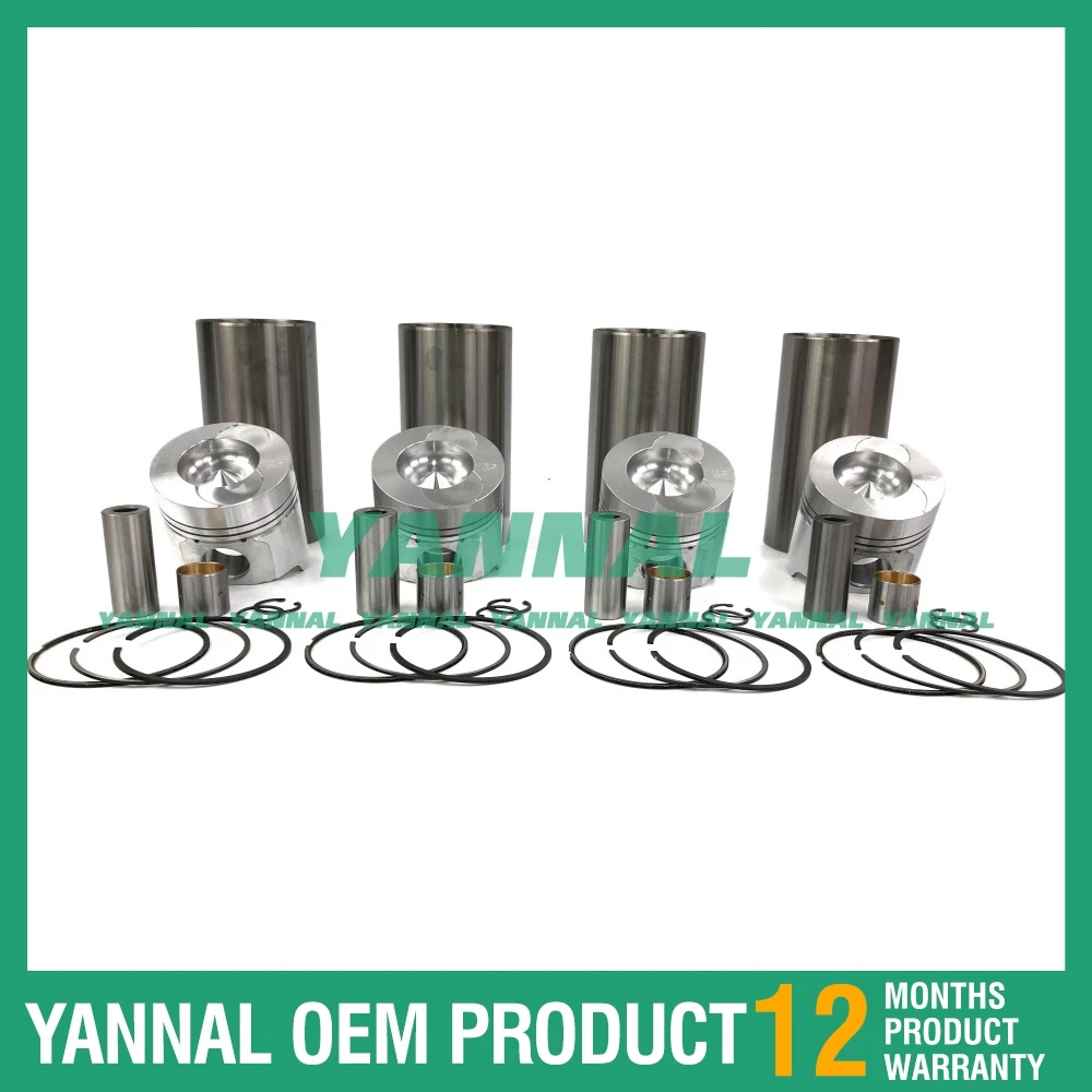 Комплект гильз цилиндра для двигателя Yanmar 4TN100