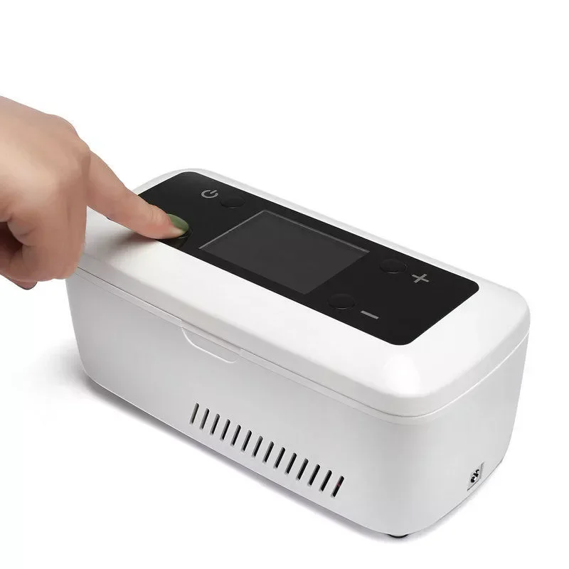 car refrigerator medicine cold box carry-on portable mini small refrigeration intelligent constant temperature charging