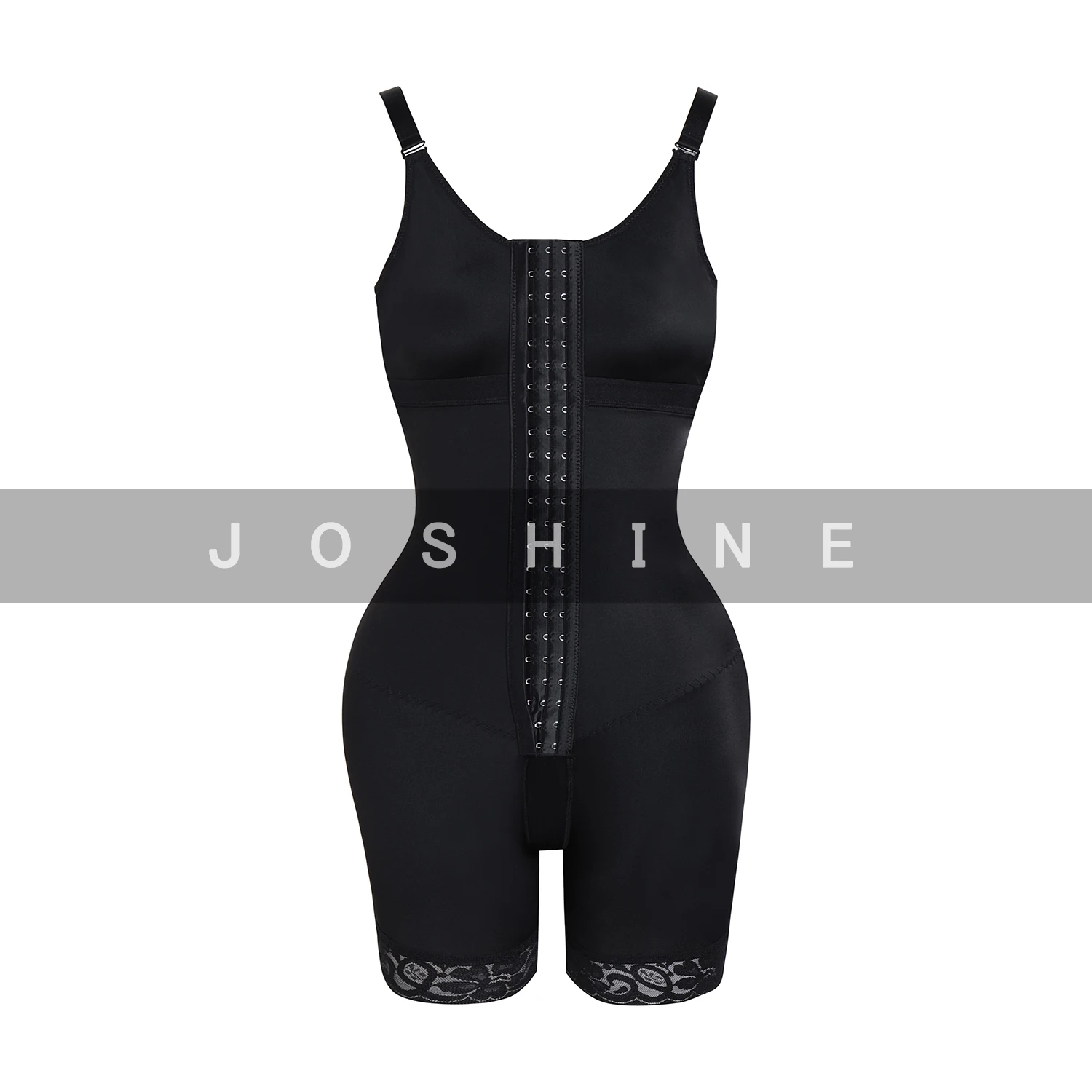 Shapewear Fajas Reductoras Y Modeladoras Para Mujeresgaine Amincissante Bodysuit Invisible Booty Shaper Mid Length Slimming Lace