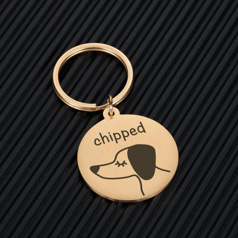 Персонализированные Бирки Для собак с гравировкой идентификатор для кошек и