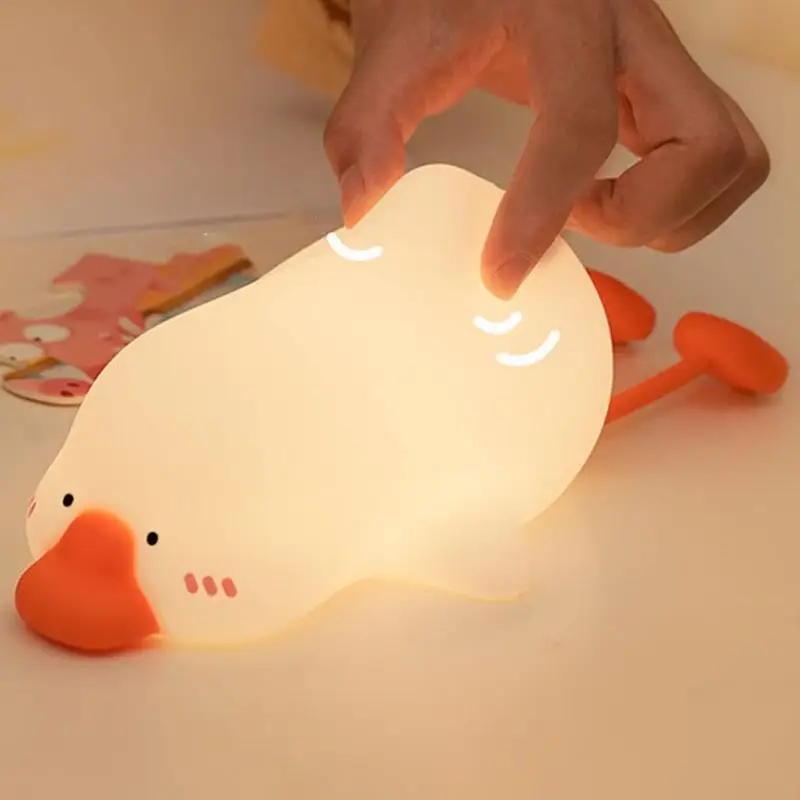 Силиконовый ночник Geese Ночник для детей USB-ночник с регулируемой яркостью Мягкий