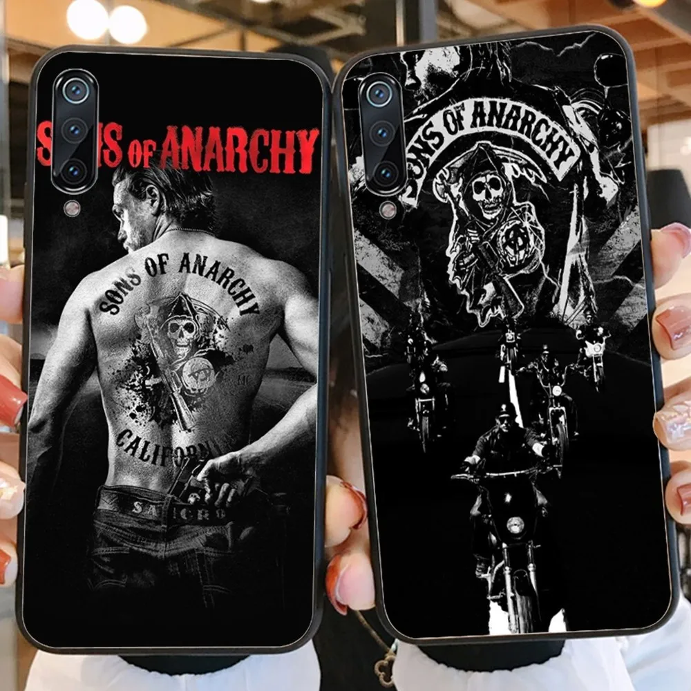 Чехол для телефона S-Sons of A-Anarchy TV Xiaomi Mi 5X 8 9 10 11 12 lite pro 10T PocoX3pro PocoM3 Note