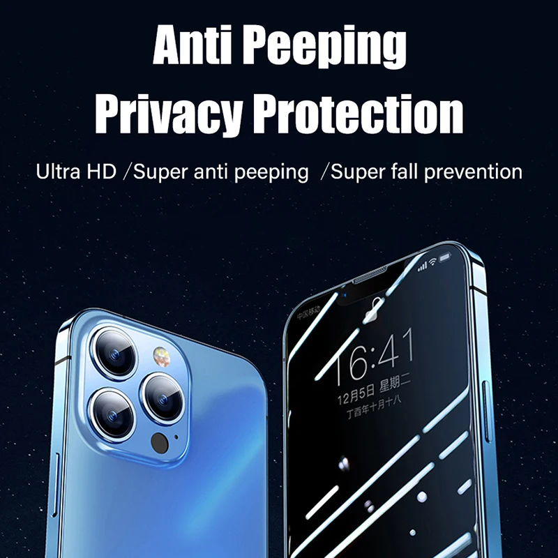 Фото Yoovos Защита экрана для IPhone 12 13 Mini 7 8 Plus Max закаленное стекло для IPhone XS Max XR X 6S SE 11 14Pro Max Plus №4
