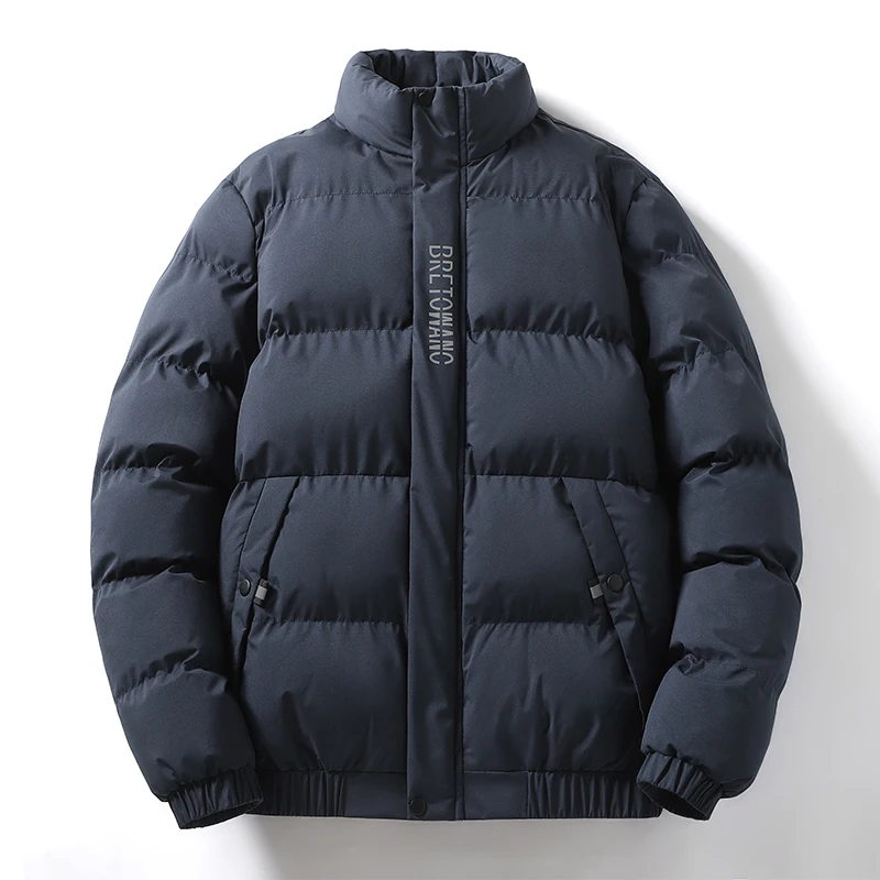 Men's Winter New Thick Tide Brand Cotton-padded Jacket Youth Winter Coat Hooded Down Cotton-padded Jacket Seven Colors Optional