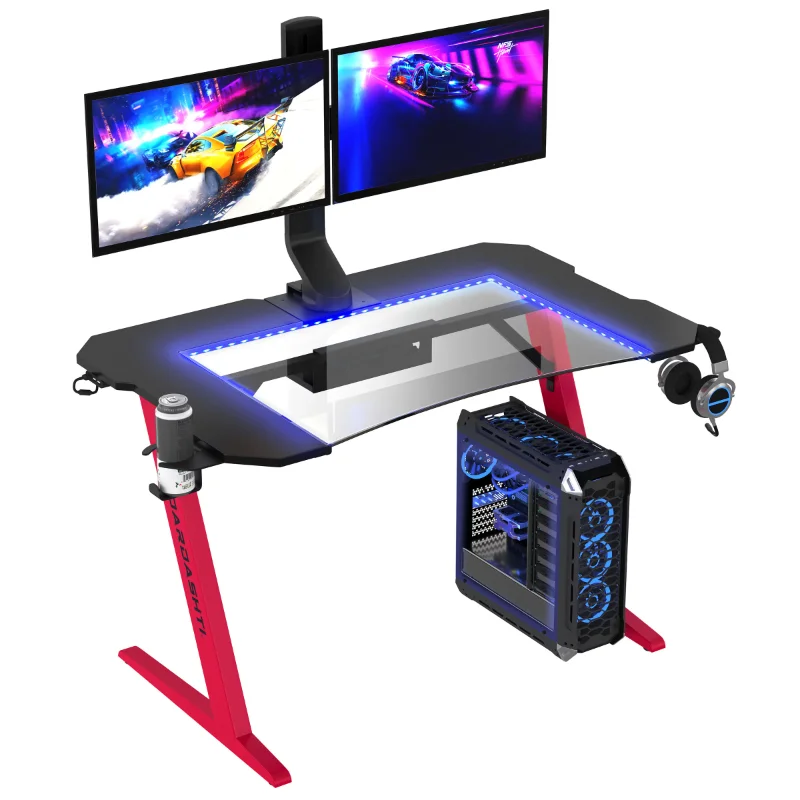 

Atlantic Dardashti Gaming Desk Z1-21, Ruby Red