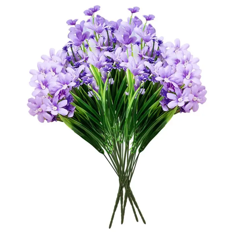 

Fake Flower Bunches Fake Flowers Baby's Breath Gypsophila Bouquets Fake Flowers For Indoor Home Wedding Party Decoration