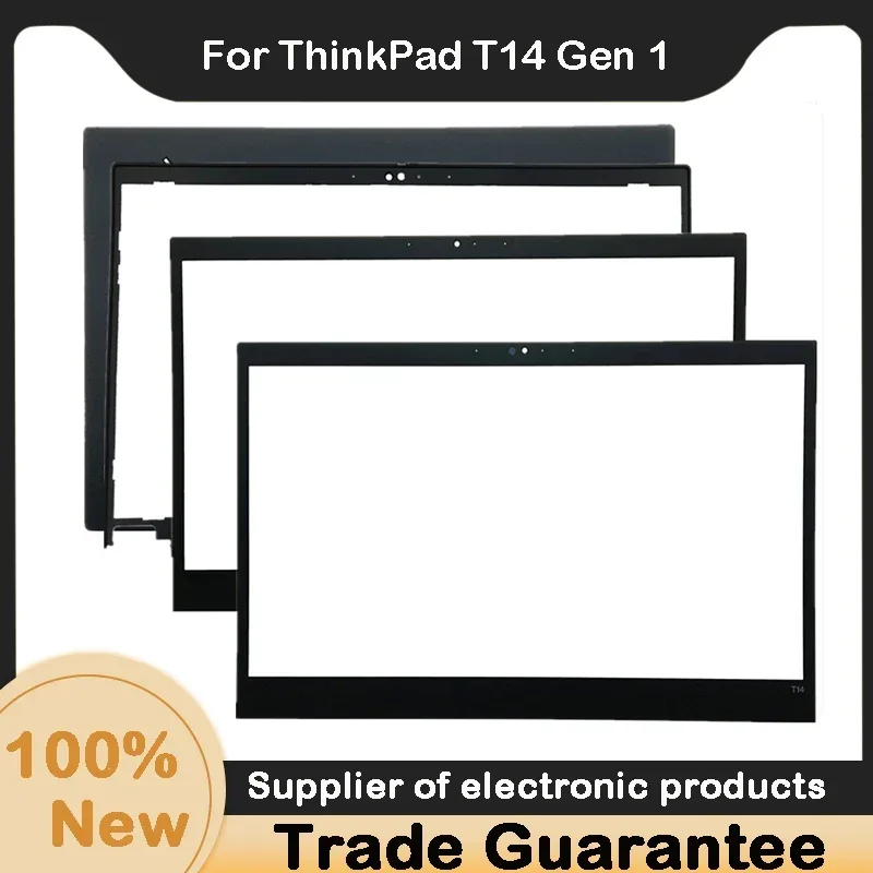 Фото Новинка для Lenovo ThinkPad T14 Gen 1, задняя крышка ЖК-дисплея/передняя панель ЖК-дисплея, наклейка B, корпус 02HK965 5B30S73490 5M11B94237 №1