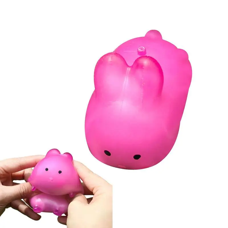 

Color Change Cute Rabbit Slow Rising Stress Relief Squeeze Toy For Kid Adult Stress Relief Toy