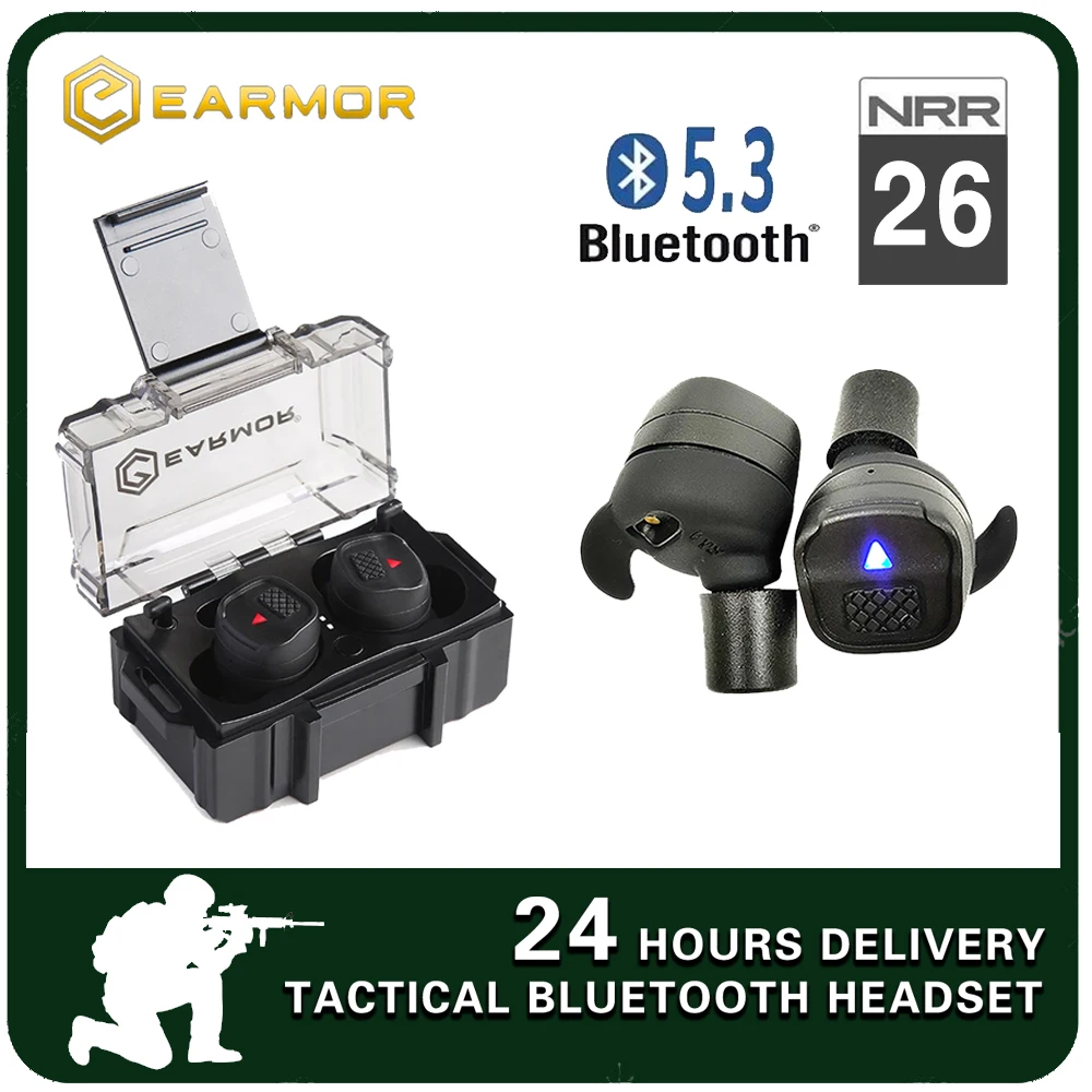 Новый EARMOR M20T 5 3 Bluetooth-гарнитура для тактической съемки электронные