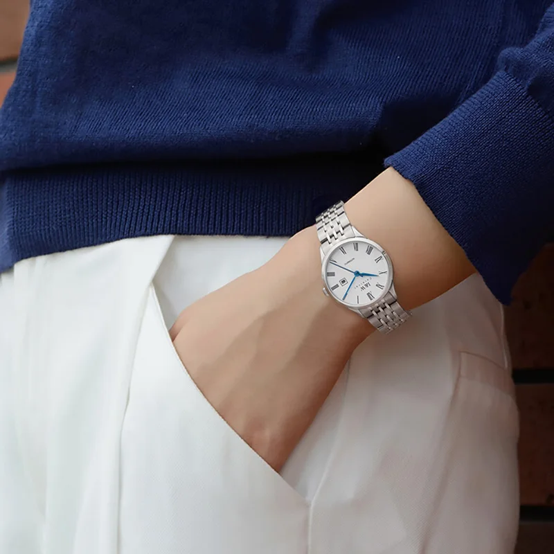 CARNIVAL Brand Women Fashion Watches Ladies Luxury Waterproof Sapphire Calendar Automatic Mechanical Wristwatch Relogio Feminino enlarge