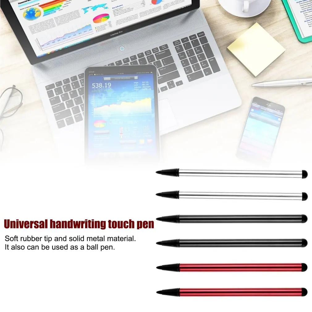 

1pc Mobile Phone Strong Compatibility Touch Screen Stylus Ballpoint Metal Handwriting Pen Suitable For Mobile Phone Dropshipping