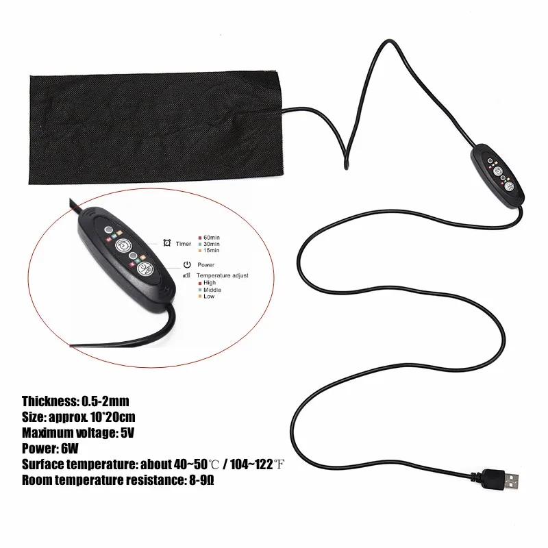 

Грелка из углеродного волокна