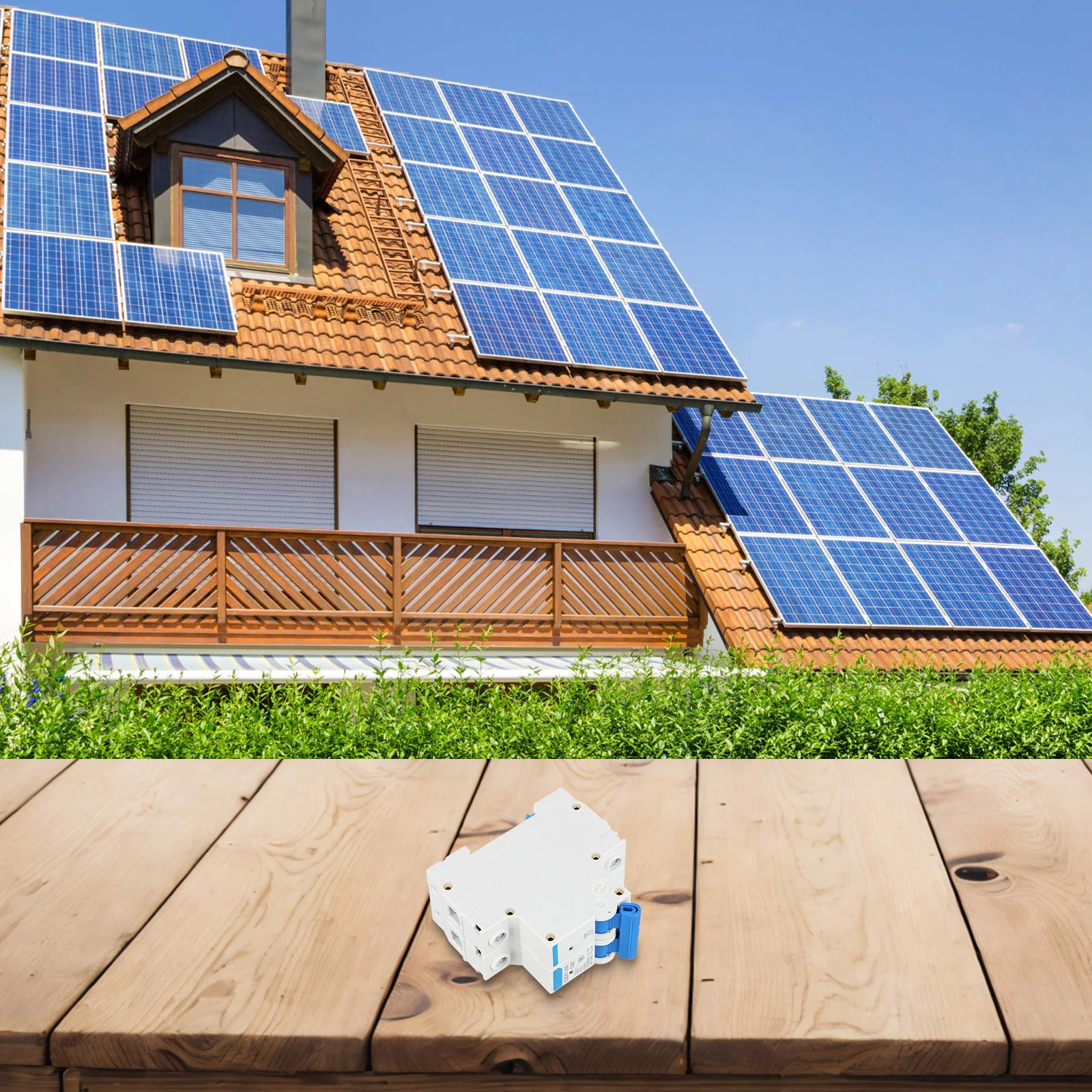 Автоматический выключатель 1/2P DZ47-63 для солнечного фотоэлектрического