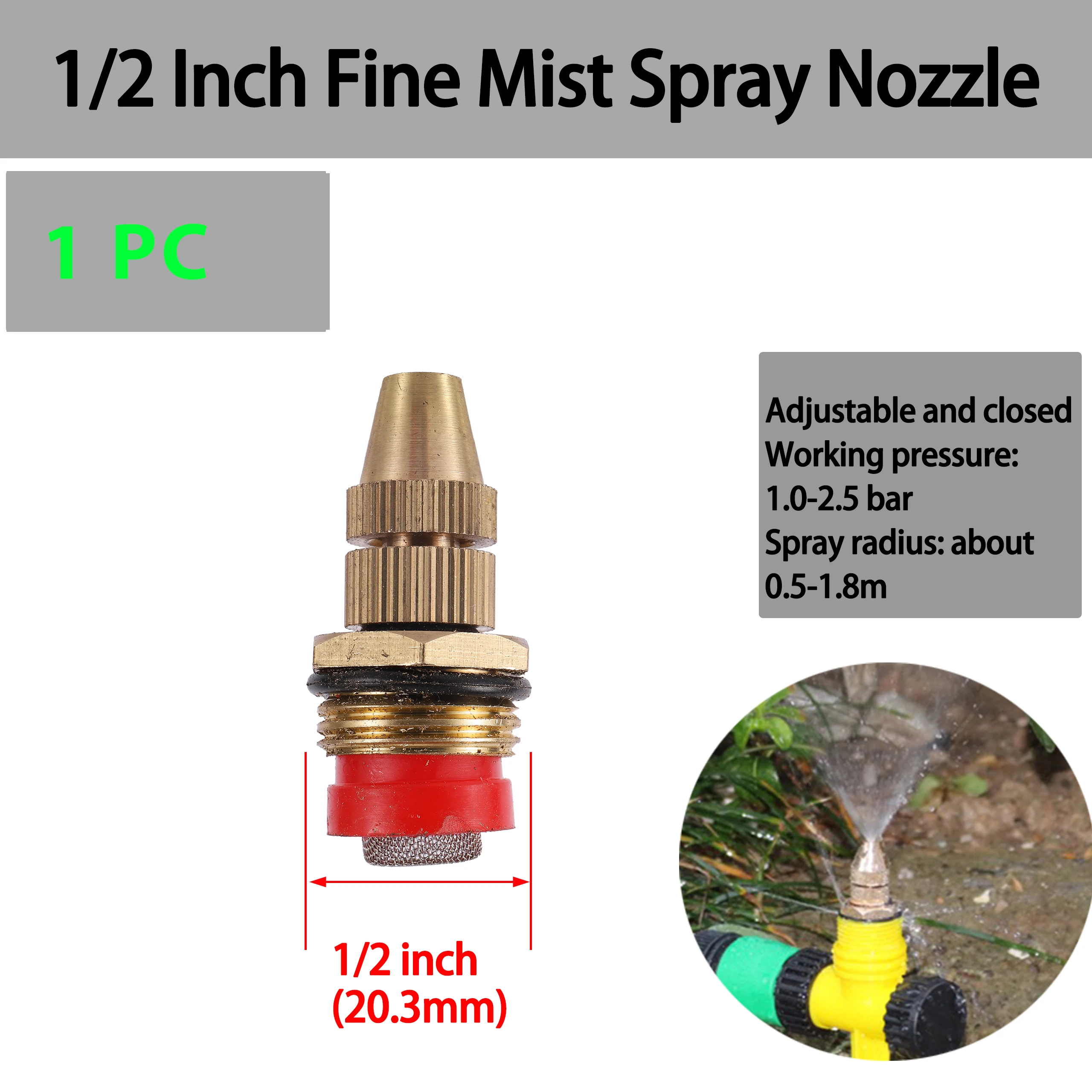 Латунные распылительные насадки TOHONGADON для орошения