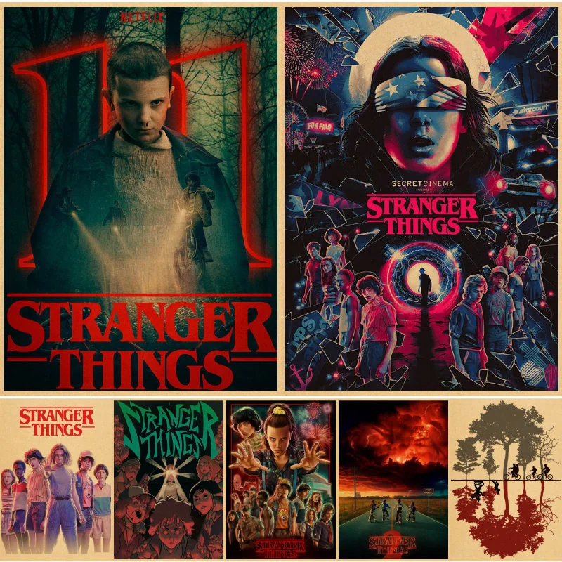 

Настенные постеры в романтическом стиле с изображением странных вещей