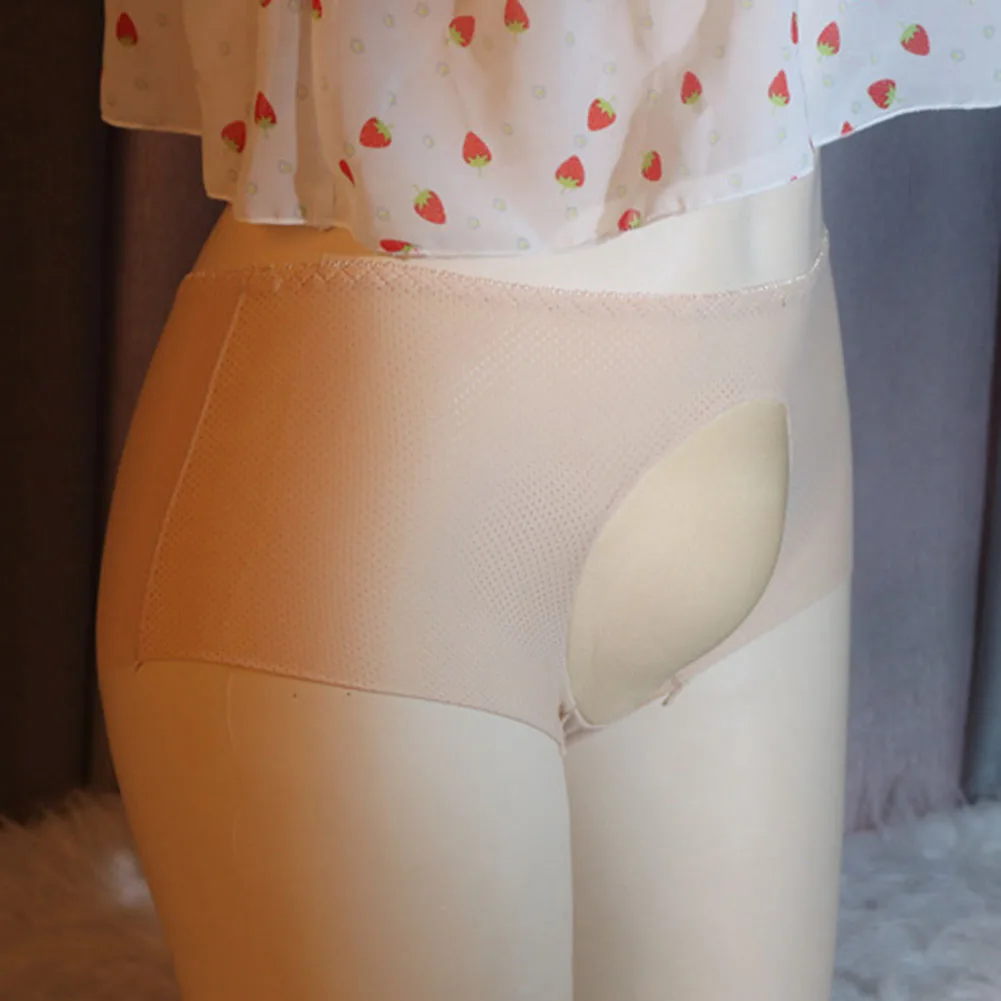 

Sexy Men Gay Underwear Sissy Sheer Panties Large U Convex Pouch G Strings Thong Camel Toe Briefs Hip Lift Hiding Gaff Panty