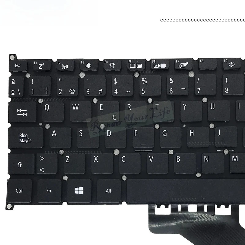 Фото Клавиатура US/UA/Китайская/Испанская для Acer Aspire A315-53 54G, A315-22 A315-23 23G A315-34, Aspire 5 A515-52 52G 53, A515-54 54G №2