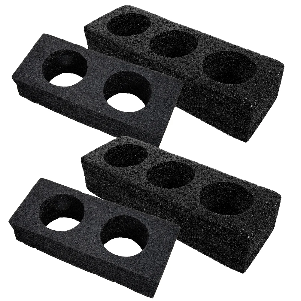 

4 Pcs Portable Coffee Mug Cup Tray Bottle Packing Trays Outdoor Drink Takeout Supply Pearl Cotton Holder Carrier