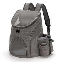 pet carrier bag cat backpack portable collapsible breathable for medium cat dog backpacks outdoor front bag mesh backpack