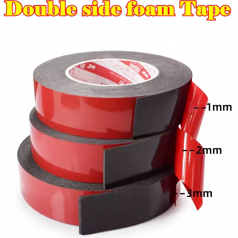 

Двухсторонняя клейкая лента из пенополиэтилена 1-3 мм