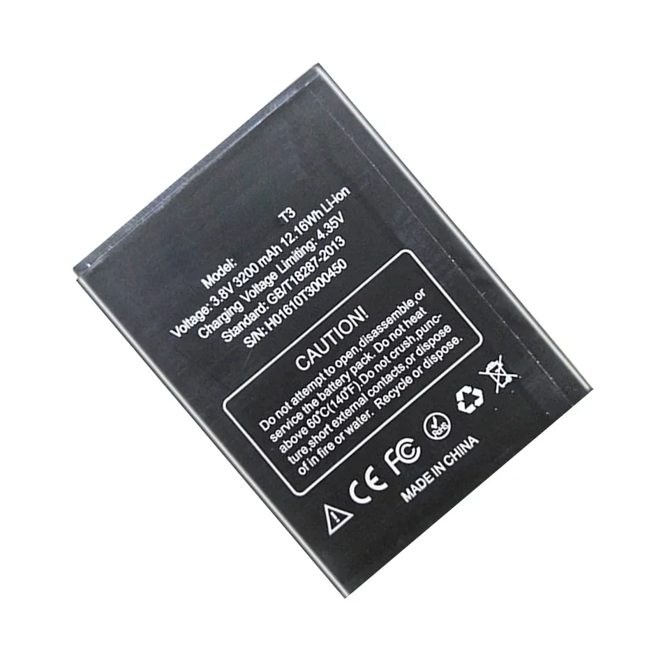Аккумулятор для Doogee T3 3200 мАч