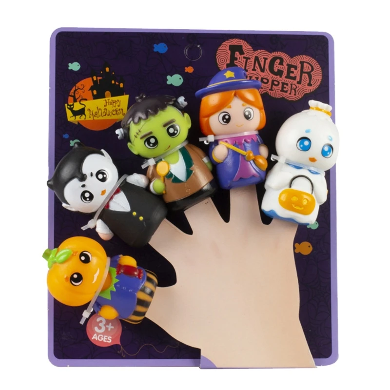 

Gesture Finger Puppets for Kids Play on the Bed Kids Favourite Halloween Presents Kids Lovely Present