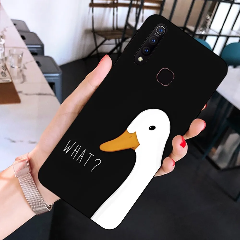 Goose Duck Cute Phone Case For Huawei Y9 6 7 5 Prime Enjoy 7s 7 8 Plus 7a 9e 9plus 8E Lite Psmart Shell